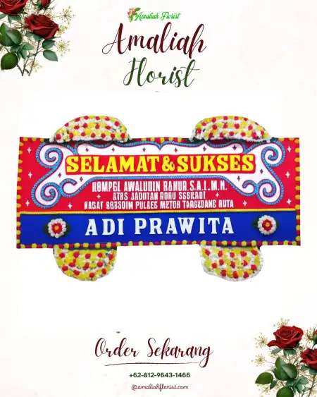 Papan Bunga Ucapan Selamat Ngareskidul